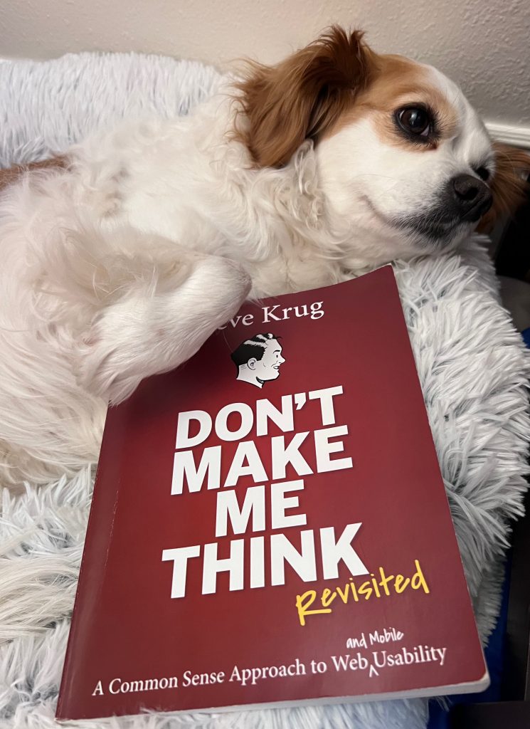 Don't Make Me think - Steve Krug